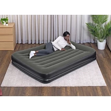 Надувная велюр кровать Bestway 67699, 203 х 152 х 36 см. купить