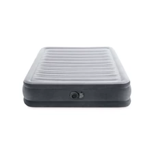 Надувная велюр кровать Intex 67768 с электронасосом, 191 х 137 х 33 см. фото 54