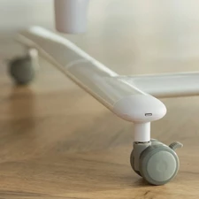 Детская кроватка - качалка Carrello Bloom CRL-10304 Cream Beige Wooden бежевая фото 14