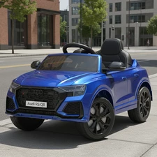 Детский электромобиль M 4569 EBLRS-4 синий, Audi, автопокраска