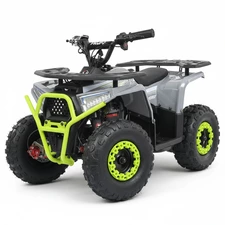 Детский квадроцикл HB-FFA1000-11(MP3) серый с мотором 1000W