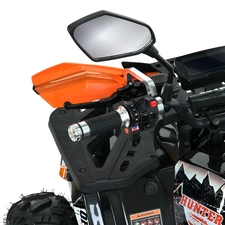 Подростковый квадроцикл HB-EATV1450F-P-11-5(MP3) V2 серо-зеленый с пятью аккумуляторами фото 92