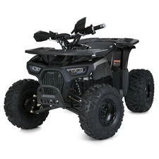 Подростковый квадроцикл HB-EATV1450F-P-2(2)(MP3) черный с пятью аккумуляторами купить