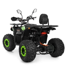Подростковый квадроцикл HB-EATV1450F-P-5(MP3) V2 зеленый с пятью аккумуляторами фото 37