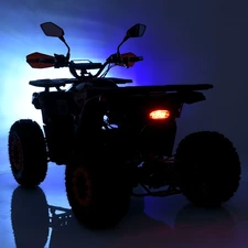 Квадроцикл HB-EATV1450H-2-4(MP3) V2 черно-синий с надувными колесами фото 54