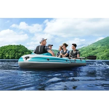 Надувная лодка Bestway 65159 пятиместная 364 х 166 х 45 см фото 14