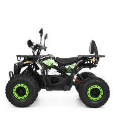 Подростковый квадроцикл HB-EATV1450F-P-2-7(MP3) V2 черно-оранжевый с пятью аккумуляторами фото 37