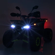 Подростковый квадроцикл HB-EATV1450F-P-2-7(MP3) V2 черно-оранжевый с пятью аккумуляторами фото 41