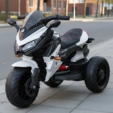 Детский мотоцикл M 4274ELR-1 белый с пультом управления фото 71