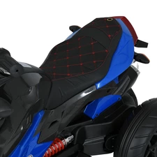 Детский мотоцикл M 4274ELR-4 синий с пультом управления фото 86