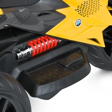 Детский мотоцикл M 4274ELR-6 желтый с пультом управления фото 92