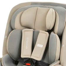 Детское автокресло El Camino i-Rise ME 1207 Beige бежевое поворотное i-Size R129 купить