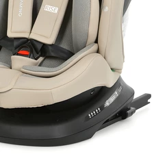 Детское автокресло El Camino i-Rise ME 1207 Gray серое поворотное i-Size R129 фото 37