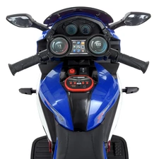 Детский мотоцикл Bambi M 4840ALR-4 синий с пультом управления фото 71