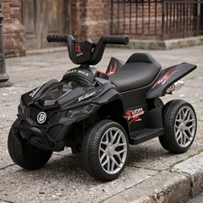 Детский электроквадроцикл M 6181ELR-2 черный с пультом