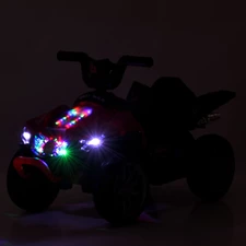 Детский электроквадроцикл M 6181ELR-2 черный с пультом фото 54