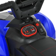 Детский электроквадроцикл M 6181ELR-2 черный с пультом фото 63