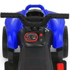 Детский электроквадроцикл M 6181ELR-2 черный с пультом фото 71