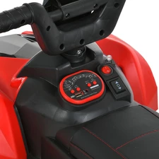 Детский электроквадроцикл M 6181ELR-3 красный с пультом фото 71