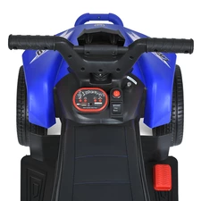 Детский квадроцикл M 5730ELR-4 синий с пультом управления фото 63