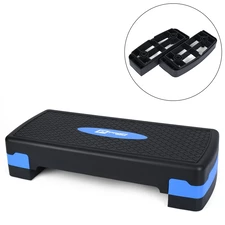 Степ - платформа MS 0534-5 черно-зеленая двухступенчатая купить