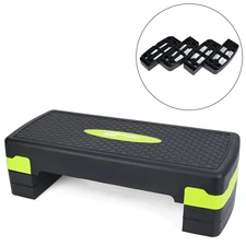 Степ - платформа MS 0533-3 черно-серая трехступенчатая купить