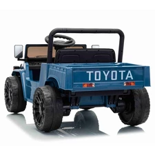Детский электромобиль джип M 6308EBLR-4 синий с двумя моторами фото 54