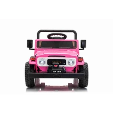 Детский электромобиль джип M 6308EBLR-8 розовый с двумя моторами фото 37