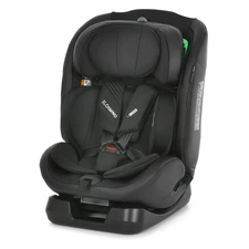Автокресло El Camino i-Core ME 1206 Black черное регулируемый подголовник