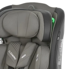 Автокресло El Camino i-Core ME 1206 Black черное регулируемый подголовник фото 41