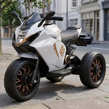 Мотоцикл для детей M 5050ELR-3 красный с пультом управления