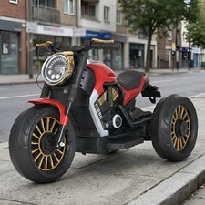 Детский электромотоцикл M 5048ELR-3 красный с двумя моторами и пультом управления фото 71