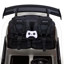 Двухместный детский электромобиль M 6111EBLR-3(24V) красный Porsche с EVA колесами фото 11