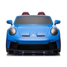 Двухместный детский электромобиль M 6111EBLR-4(24V) синий Porsche с EVA колесами фото 14