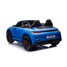 Двухместный детский электромобиль M 6111EBLR-4(24V) синий Porsche с EVA колесами фото 37