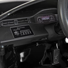 Детский электромобиль M 4418EBLRS-2 черный автопокраска Land Rover фото 31