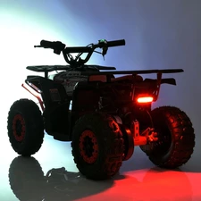 Квадроцикл на аккумуляторе HB-FFA1000-2-7 черно-оранжевый мотор 1000 Вт фото 54