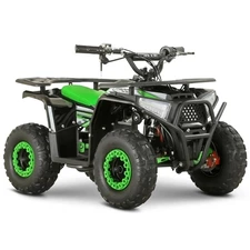 Квадроцикл на аккумуляторе HB-FFA1000-2-5 черно-зеленый мотор 1000 Вт