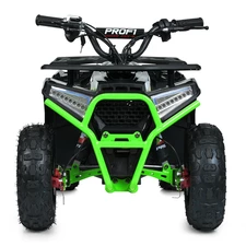 Квадроцикл на аккумуляторе HB-FFA1000-2-5 черно-зеленый мотор 1000 Вт купить
