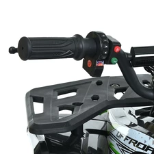 Квадроцикл на аккумуляторе HB-FFA1000-2-3 черно-красный мотор 1000 Вт фото 16