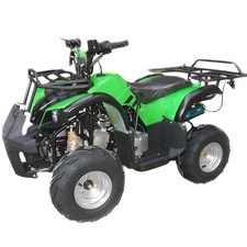 Квадроцикл HB-EATV1000D(MP3)-2-5 черно-зеленый на аккумуляторе