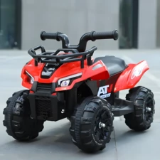 Детский квадроцикл M 6297ERL-3 красный с пультом управления