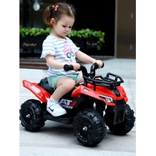 Детский квадроцикл M 6297ERL-3 красный с пультом управления фото 37