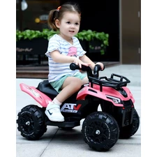 Детский квадроцикл M 6297ERL-7 оранжевый с пультом управления фото 71