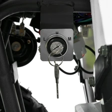 Квадроцикл на аккумуляторе HB-FFG1000-1-5 бело-зеленый мотор 1000W фото 92