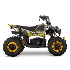 Квадроцикл на аккумуляторе HB-FFG1000-2-7 черно-оранжевый мотор 1000W фото 14