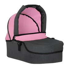 Коляска для куклы Carrello Magia 9636 Pink розовая 3 в 1 с сумочкой купить