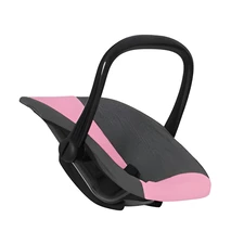 Коляска для куклы Carrello Magia 9636 Pink розовая 3 в 1 с сумочкой фото 37