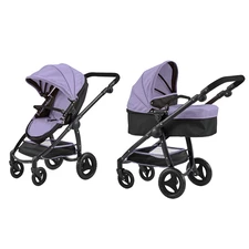 Коляска для куклы 2 в 1 Carrello Ultra 9696 Purple фиолетовая с сумочкой фото 37