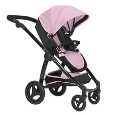 Коляска для куклы 2 в 1 Carrello Ultra 9696 Pink розовая с сумочкой купить